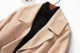 2018 mới cashmere đôi mặt nữ dài 100% len vành đai hai mặt áo len cashmere chống mùa