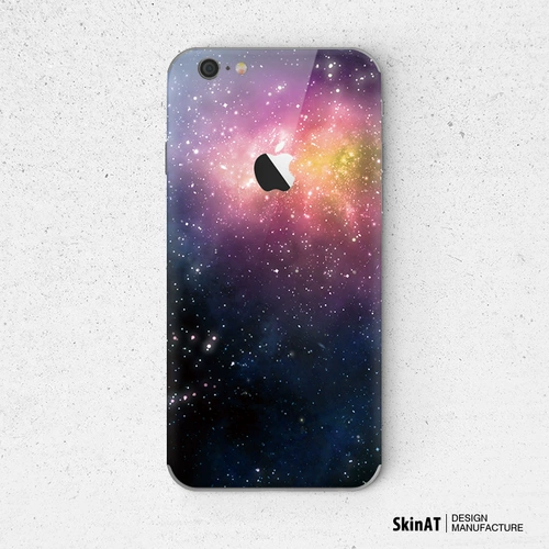 Apple, совместимый iphone 6, мобильный телефон, iphone 7, звездное небо, наклейка, 6S, 8
