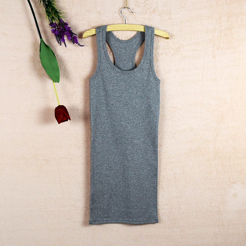 Black Base Dress, Little Black Dress, Camisole, Mid-Length, Women's Summer, Racerback, Slim Fit, Slimming, Spring, Sleeveless Dress