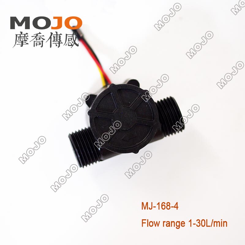 4-Point Flow Meter Mj-A168-4 Pp+Nylon Fiberglass Material Flow Sensor Switch Pulse Signal 4-Point Flow Meter Mj-A168-4 Pp+Nylon Fiberglass Material Flow Sensor Switch Pulse Signal