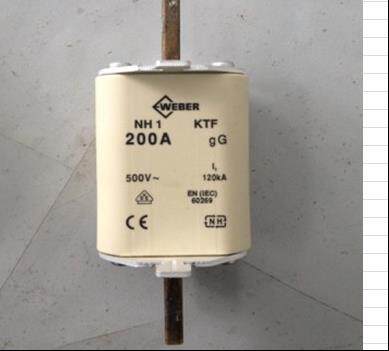 Weber fuse NH1 KTF 200A 500V 120KA GG