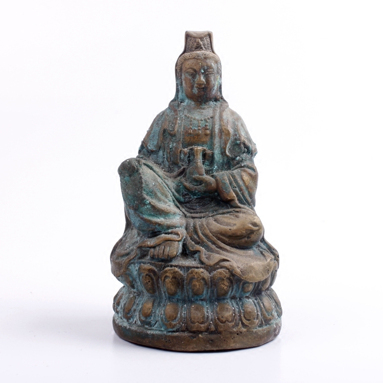 Full copper material to rescue the bitter rescue Guanyin Bodhisattva workmanship is delicate and lifelike the whole cabinet pendulum piece technique gift hem decoration