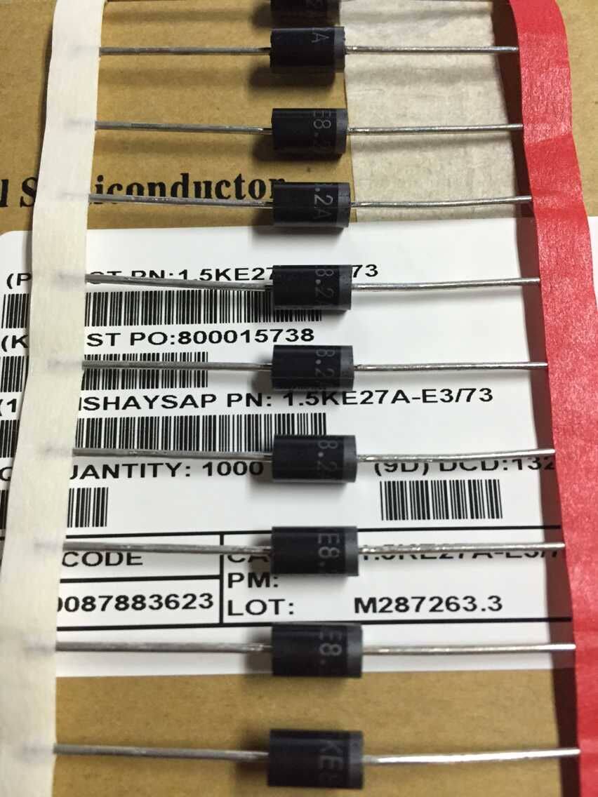 VIShay 1 5KE27A-E3 73 1 5KE27A one-way 1 5KE27CA bidirectional TVS transient tube-Taobao