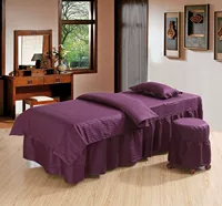 Đặc biệt Beauty Beauty bông bedspread bông trải giường gia đình bốn massage làm đẹp chuyên nghiệp có thể được tùy chỉnh - Trang bị tấm ga giường spa giá rẻ