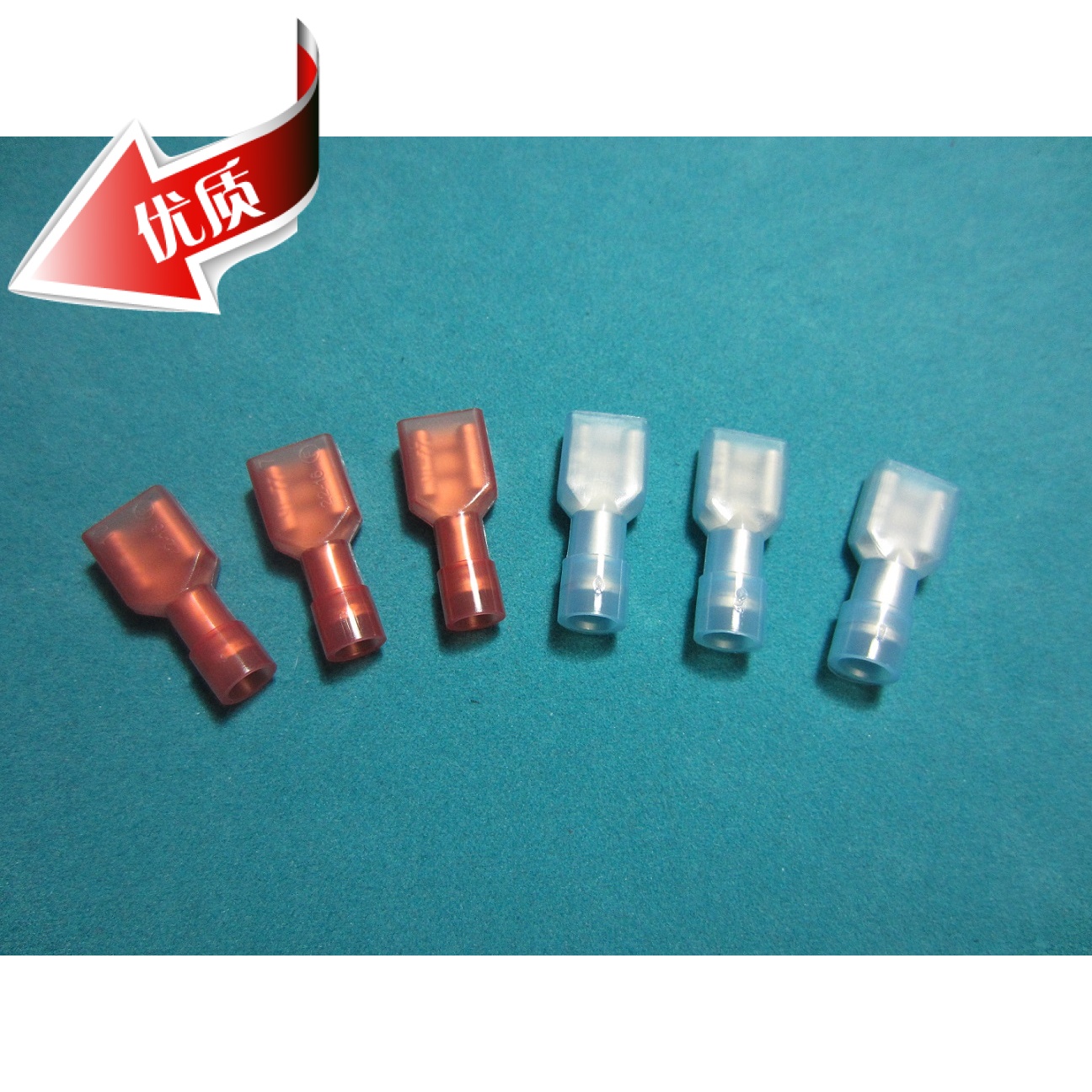 Taiwan Nylon fully insulated 1 25-250 terminals with copper sheath wiring range 22 to 16AWG 6 3 Specifications 