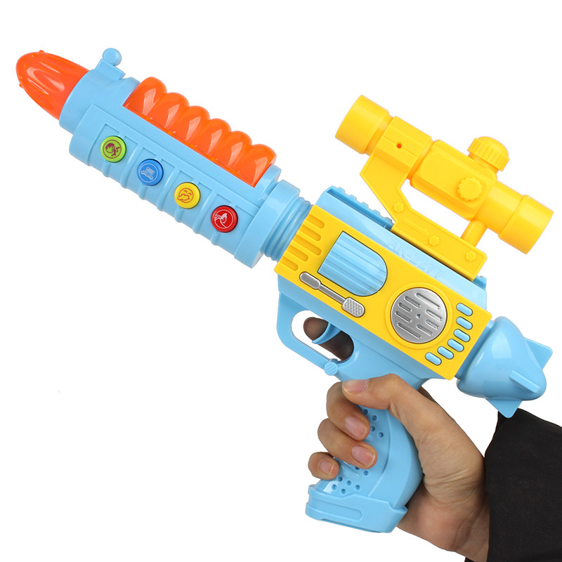 Children's SOUND and light toys Pistol SNIPER GUN BOY ELECTRIC GUN INFRARED SUBMACHINE GUN RIFLE baby toy