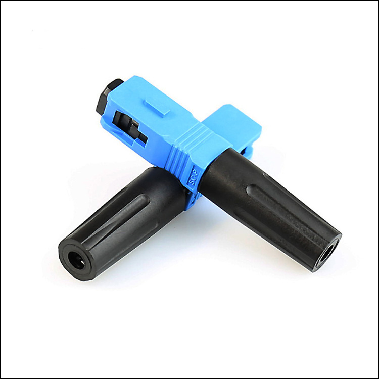 Carrier Grade SC Cold Splice Cold Splice Fiber Optic Connector Fiber Quick Connector SC Cold Splice Embedded Type