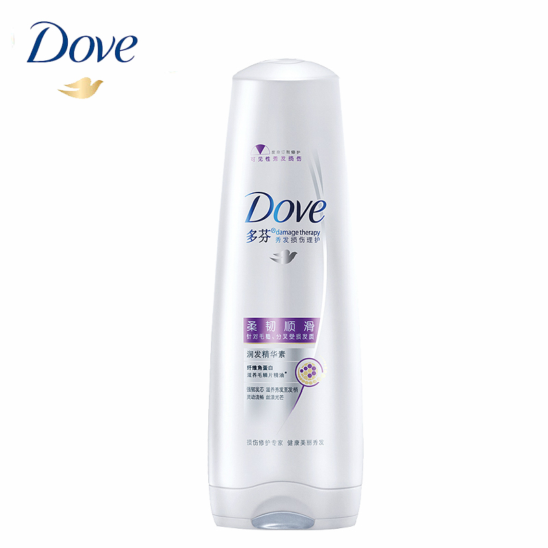 Dove多芬柔韧顺滑润发精华素护发素精华乳400ml 专柜柔顺护发