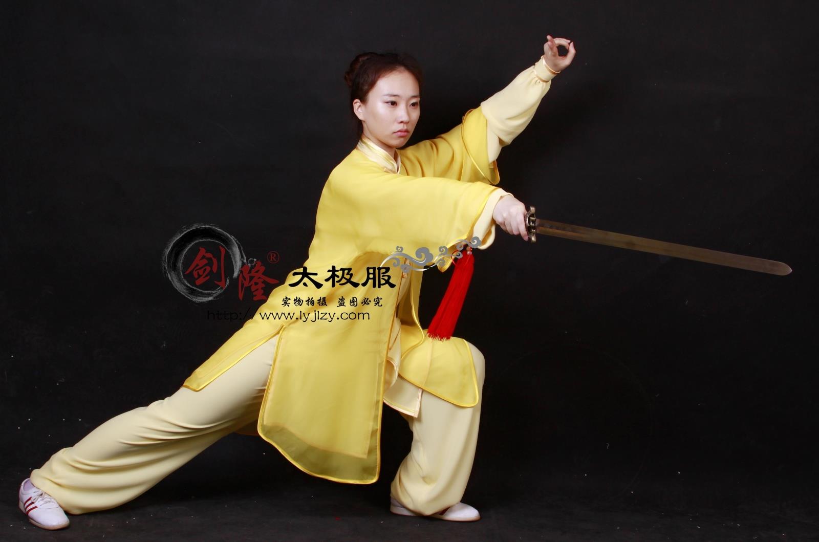 Jianlong original design custom Tai Chi suit unisex high-end high-end training suit performance suit three-piece suit
