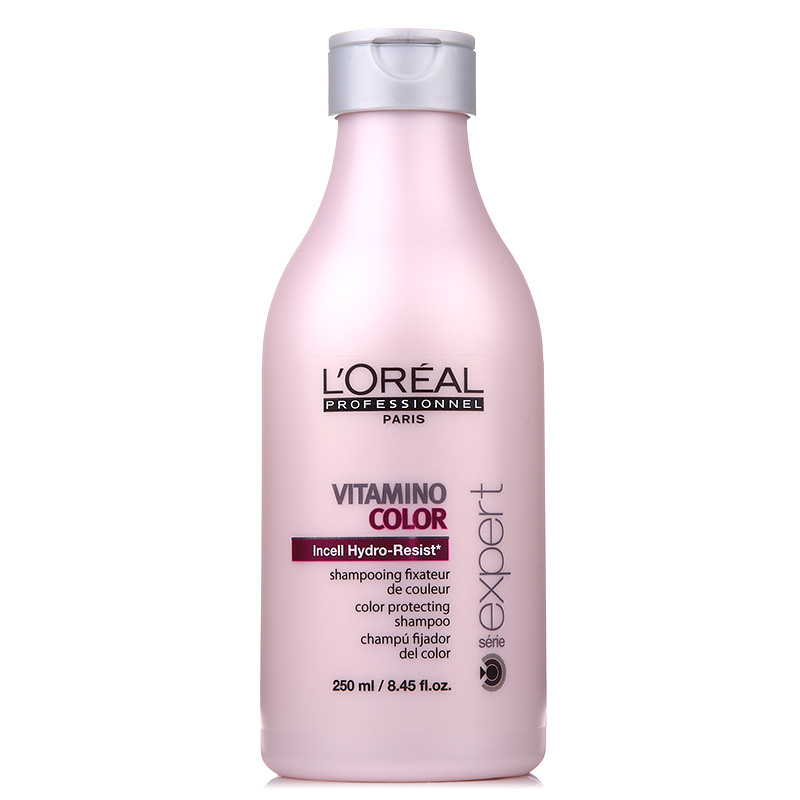 正品L＇oreal/欧莱雅洗发水染后护色洗发水250ml护色提亮修护进口