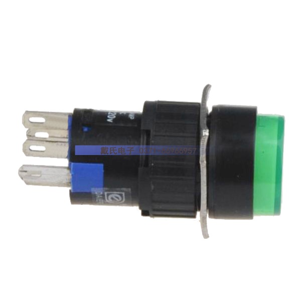 AD16Y-11Z Dell with lamp 220V Bright Self Lock Button Switch Five Feet Press Through Again-Taobao