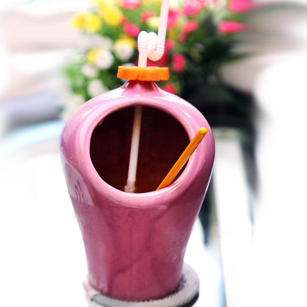 Personality Ceramic Mark Cup Urinal Toilet Water Cup Creative Milk Tea Coffee Cup New Peculiar