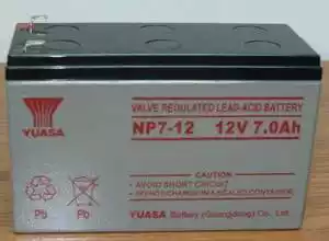 Yuasa NP7-1212V7ah UPS uninterruptible power supply battery lead-acid maintenance-free original