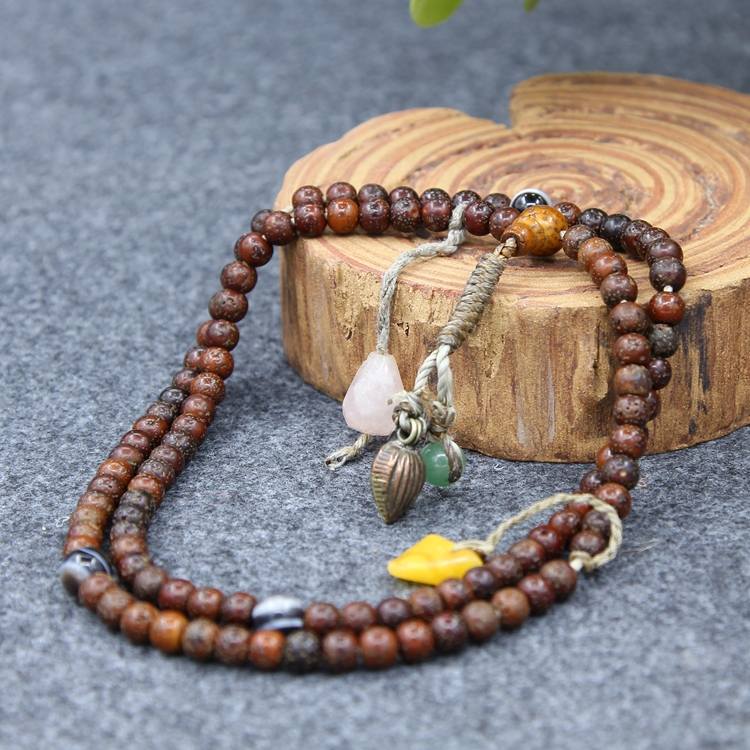 Bag Old Fidelity Old Stars Moon Bodhi Pearl Prayer Beads Beads Hand Strings 6 5mm Worthy Old Nectar-B