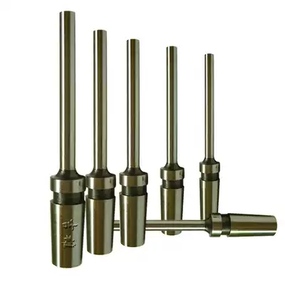 Paper punching machine cone handle drill 2 5mm-10mm punching knife head hollow knife punching machine drill nozzle