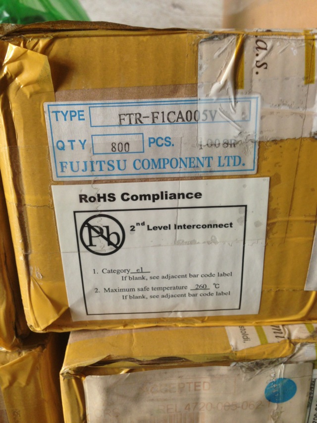 F1CA005V F1CA005V FTR-F1CA005V 5V Power relay FUJITSU Fujitsu BRAND NEW ORIGINAL