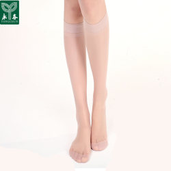 Yongchun ຫຼັກ spun ຜ້າໄຫມ stockings ກາງເກງຂອງແມ່ຍິງບາງສ່ວນກາງຫຼັກຊັບໂປ່ງໃສ calf stockings