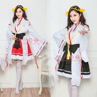 Hạm đội Bộ sưu tập King Kong Trang phục cosplay nặc danh Áo choàng tắm kimono Bốn chị em tàu ​​mẹ cos - Cosplay cosplay game