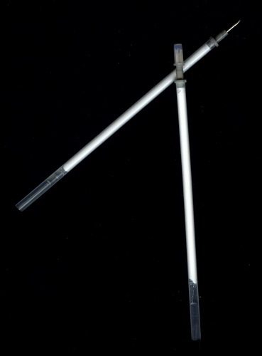 0 7 -- 1 0mm gold and silver white middle sex pen core pen calligraphy special hard pen calligraphy pen black bottom white character creation-Taobao