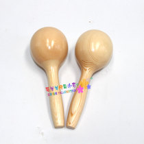 Orff musical instruments kindergarten music childrens toys music classroom instruments log sand balls 1 pair