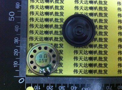 Speaker ultra-thin trumpet 0 5W8R 5W 8R 0 5 W 8 0 Europe 2 8CM diameter 28MM