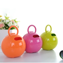 Creative Korean version of the portable box Cute round paper towel tube pumping paper box Roll version of the paper paper tube towel Korean plastic napkin