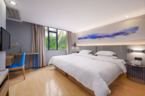 Lieve Hotel (Guangzhou Agroforestry Road Area Zhuang MTR Station Store) Liv Double Bed Room