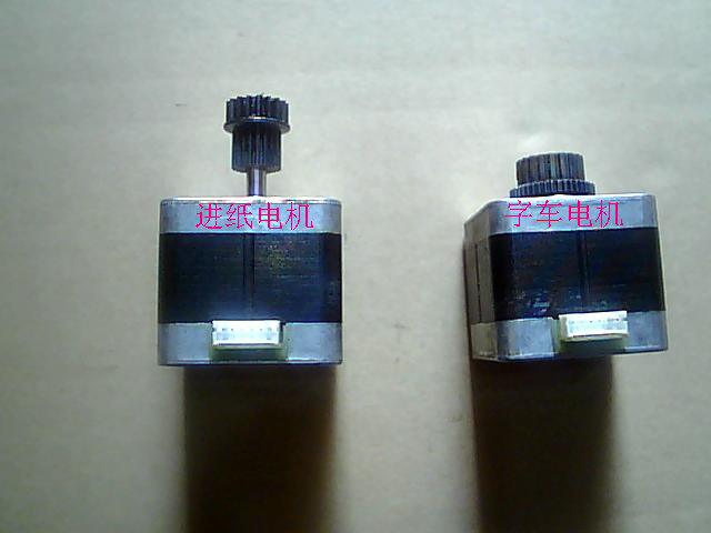 OKI 5760SC character car motor into paper motor