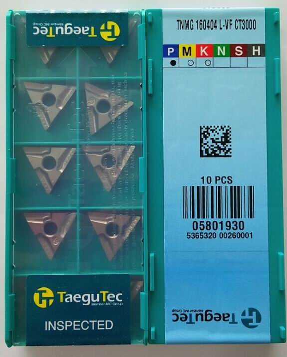 TNMG160404R L-VF CT3000 Teguk CNC blade steel