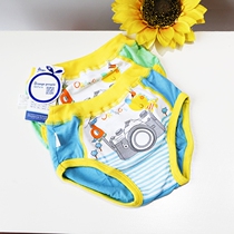 Tangerine Citizen 1-7 Year Old Boy Pants Breathable Boneless Triangle Pants Cartoon Bottom Pants Home Pants 2 Dress