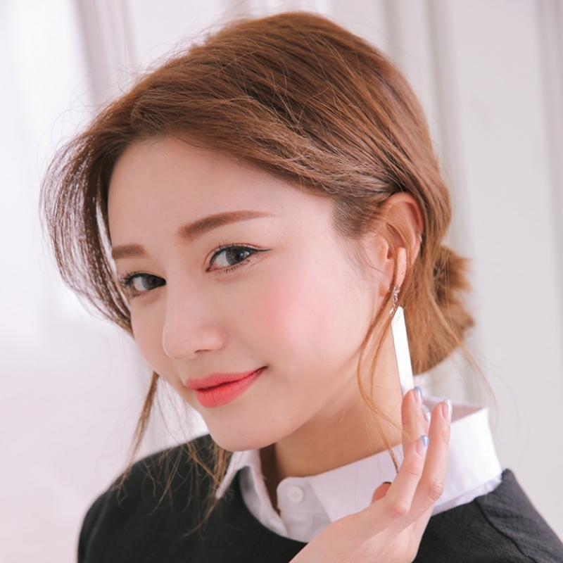 韩国stylenanda官方正品 童趣冰淇淋杆设计金属耳饰