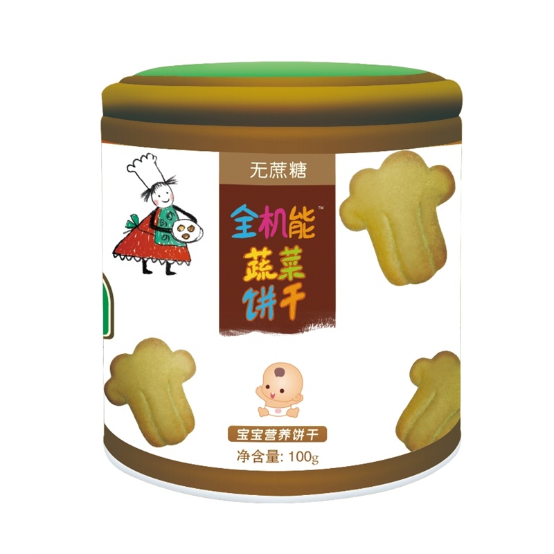 当当网百货 eastwes/伊威 全机能蔬菜饼干100g (6个月以上)