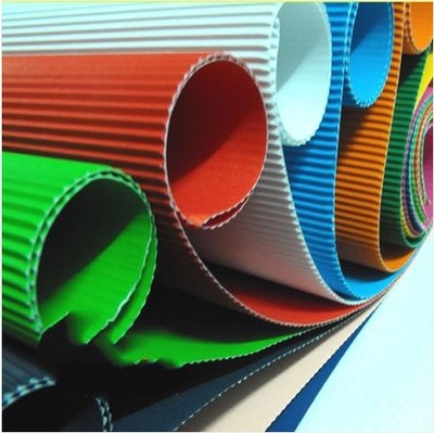 Full Open Color Corrugated Paper Children DIY Handmade Material Handmade Paper Wisdom Tree Beauty Workpaper Art Paper Carton Paper