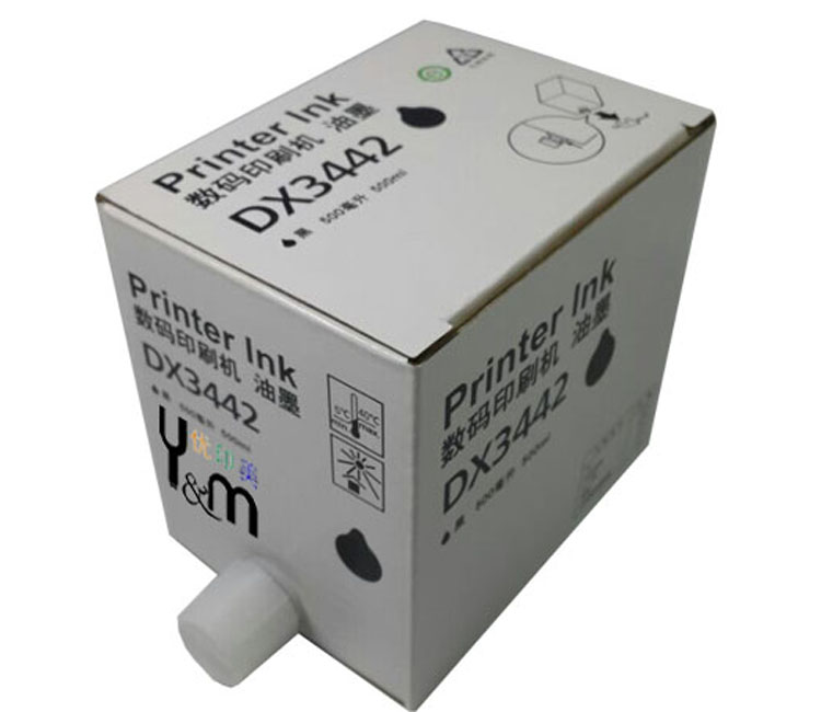 U-Print applies Ricoh DX3442C INK DX2430C INK DX2432C DD2433C 3442C digital printing machine ink cartridge 