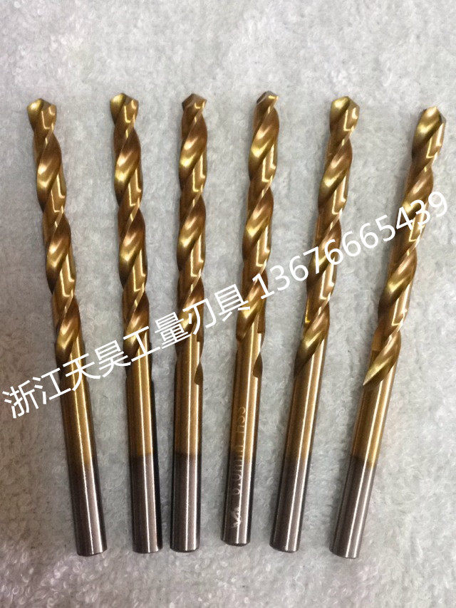 Golden Xin HSS High Speed Network High-quality Plated Titanium All Mill straight shank Twist Drill Bit 8 1mm-13mm