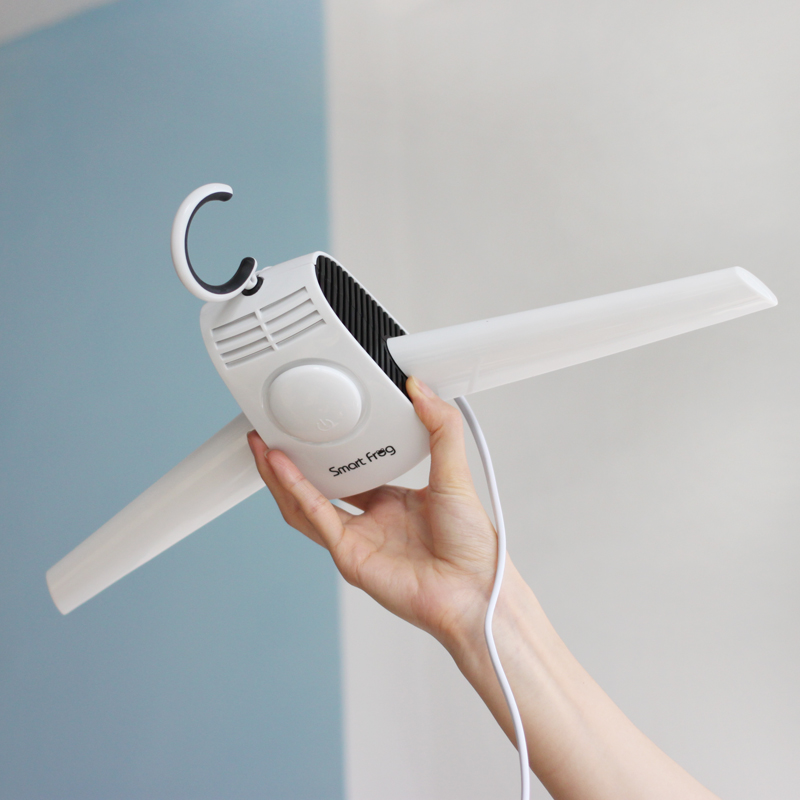 Card frog clothing angel Portable mini electric quick drying clothes rack machine Foldable shoe dryer travel artifact