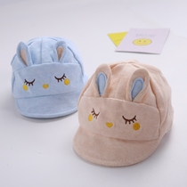 Baby Hats Spring Autumn 0-3-6 Months Newborns Pure Cotton Fetal Hat Shading Boy Female Baby Duck Tongue Cap Spring