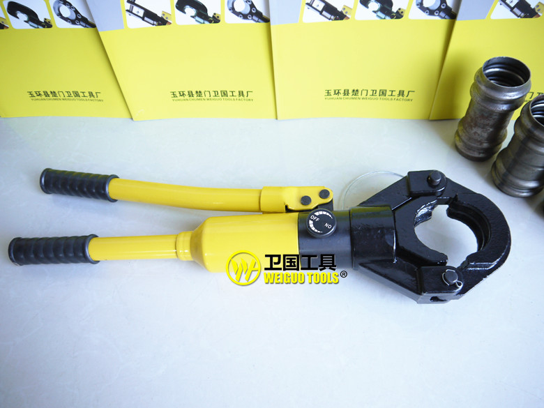 Weiguo hydraulic acoustic pipe pressure pipe pliers Joint double sink pipe pliers 45 48 50 54 57 Hydraulic pressure pipe pliers