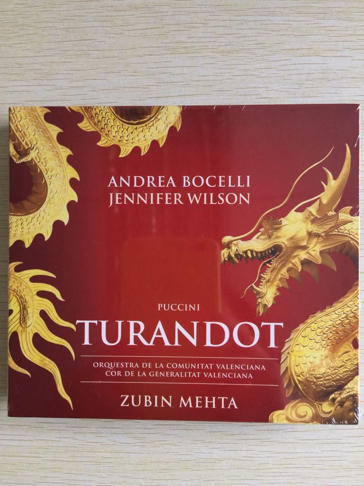 DECCA 4788293 Andrea Bocelli André Pogelli Puccini Puccini Turandot 2CD