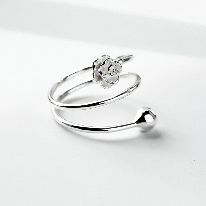 Bague Femme      en Argenterie - Ref 3086446 Image 5