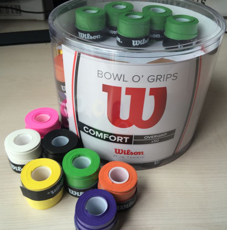 Ex-gratia Wilson wilwin Bowl O Grips Tennis suction Sweat with adhesive hand glue full of 10