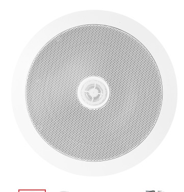 KFW SL - 607T SL - 607T Small - Flower Speaker Background Music Public Broadcast Suction 6 inches