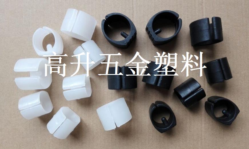 Chair foot pad U-shaped pipe clamp opening foot sleeve table and chairs sub-slip-proof round pipe opening clip plastic cushion moisture-proof foot cushion