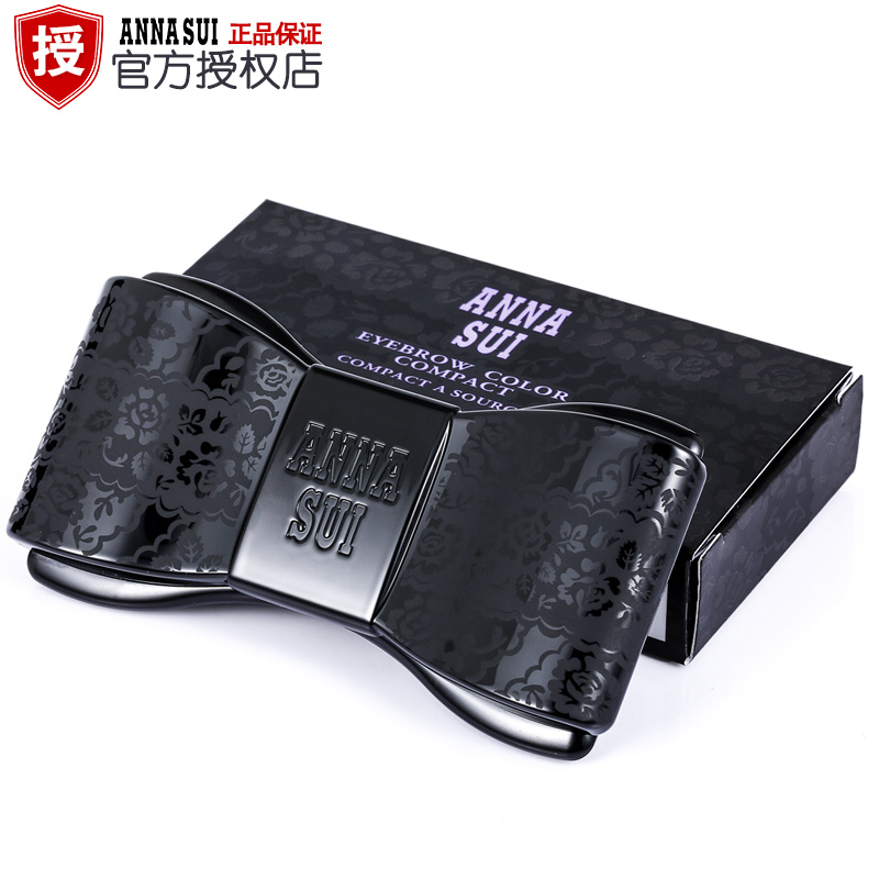 Anna sui/安娜苏魔幻蔷薇蝴蝶结眉粉盒3g 自然锁色 持久易上色