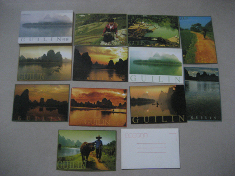 2000s Tourist Attractions Edition Guilin Postcard 12 All Longsheng terrace Yuanbao Mountain