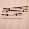 European clothing rack wall hanging rod clothing store hanger display rack Men's and women's clothing hanging model shelf Wrought iron shelf
