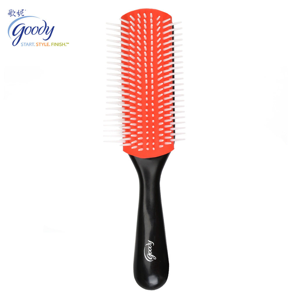 Goody/歌妮进口美国 梳子 顺发顺结 无损伤梳 顺结厚垫梳  买1赠1
