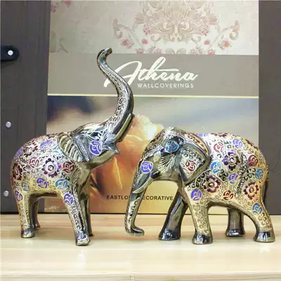 Pakistani handicrafts, bronzes, bronze carvings, animals, Feng Shui, lucky elephants, Housewarming, wedding gifts, BT177