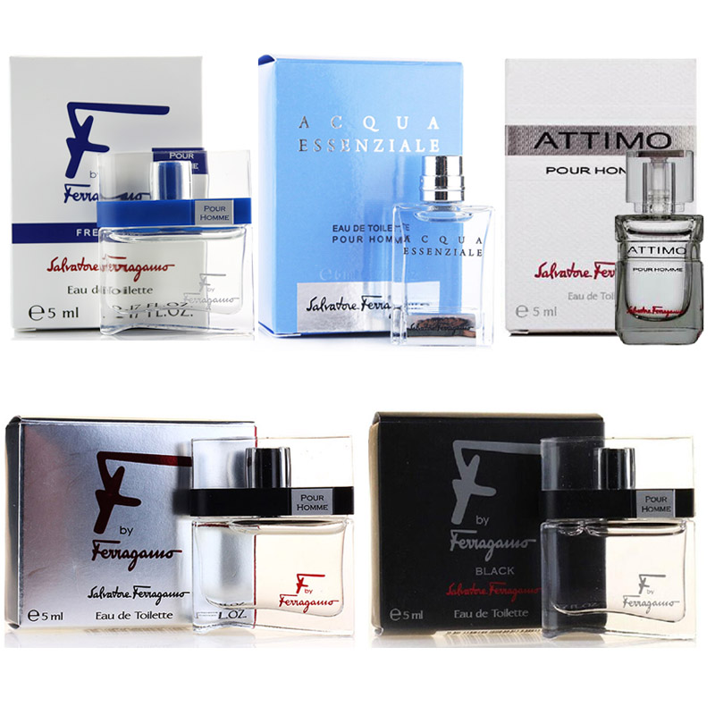 Ferragamo菲拉格慕非我莫属非凡之旅蔚蓝之水瞬间男士香水5ml