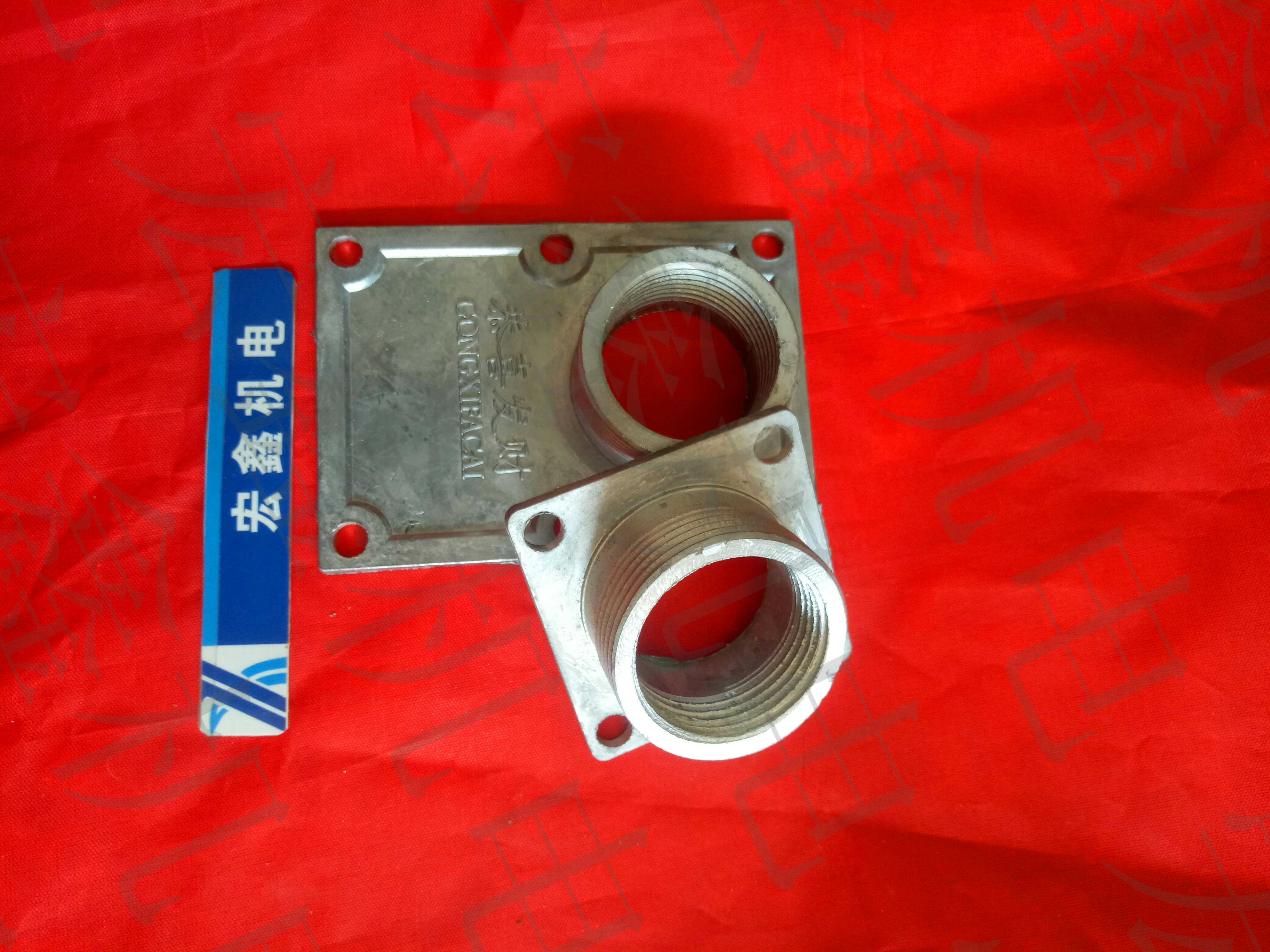 Household booster pump head High pressure pump head Self-priming pump accessories Self-priming aluminum water pressure head Water inlet Water outlet